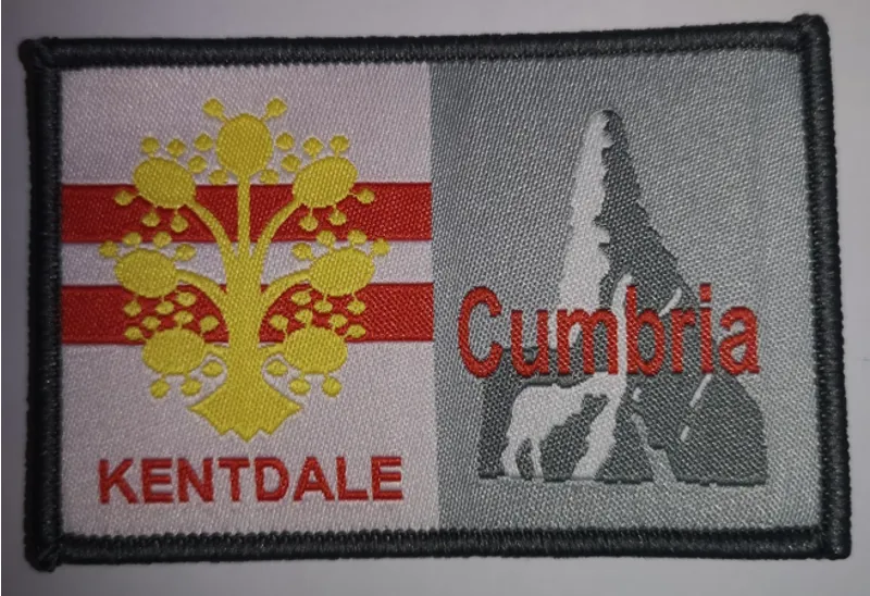 Cumbria County and Kentdale District Badge-1